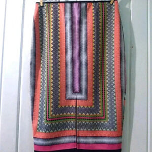 Pencil Skirt-colorful and contemporary large like new